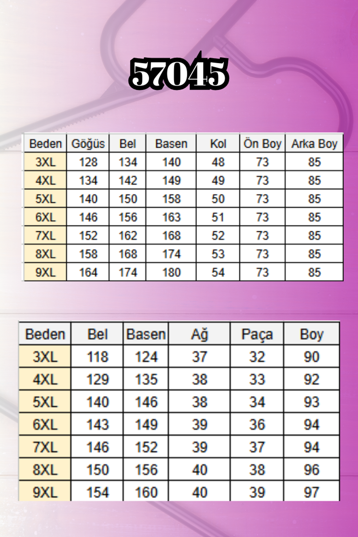 57045 Büyük Beden Önü Bağlama İp Detaylı Modal Pantolonlu Takım - İndigo
