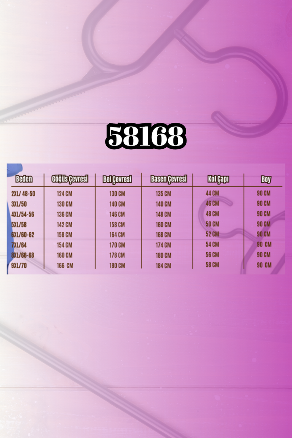 58168 Büyük Beden Erkek Yakalı Çıtçıtlı Modal Tunik - Siyah