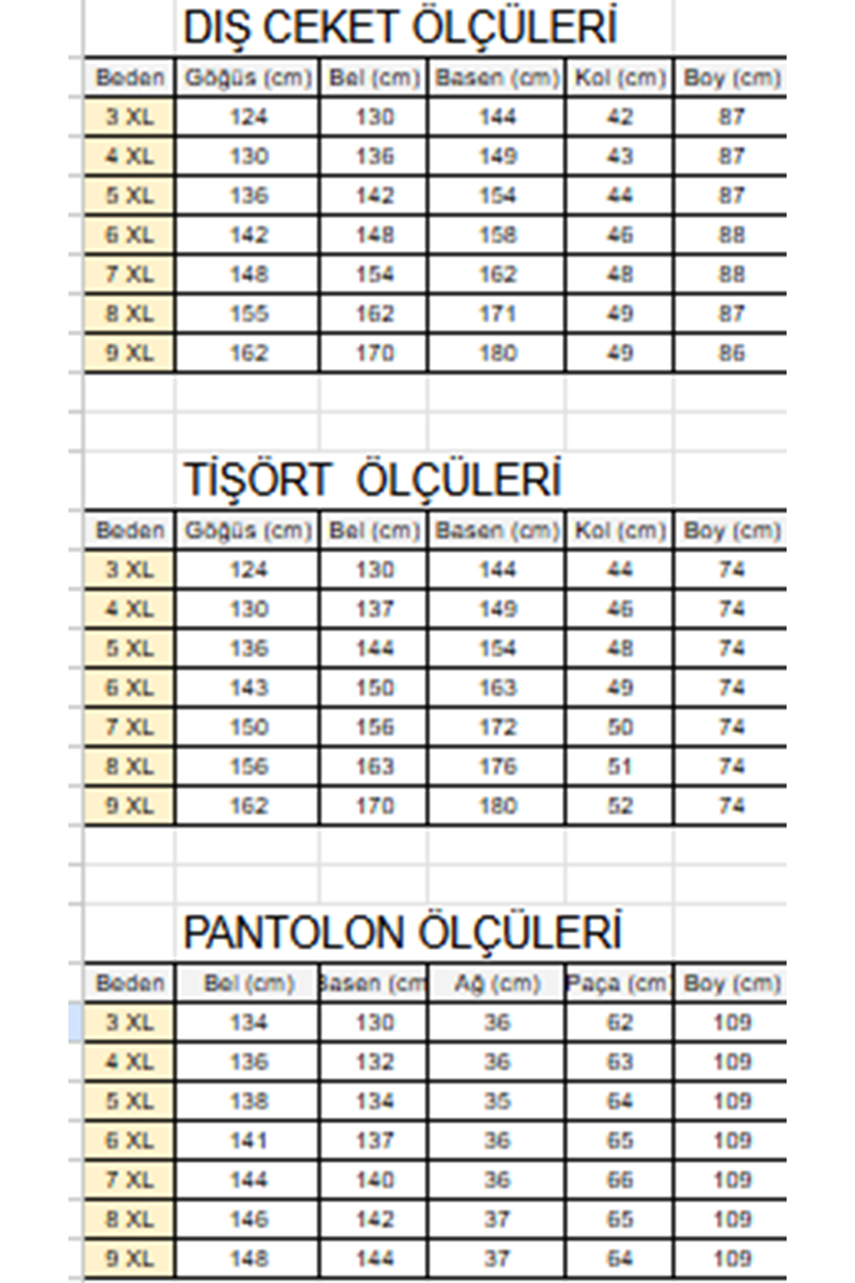 57304 Büyük Beden Ceketli Modal-Kapitone Üçlü Takım - Siyah-Siyah