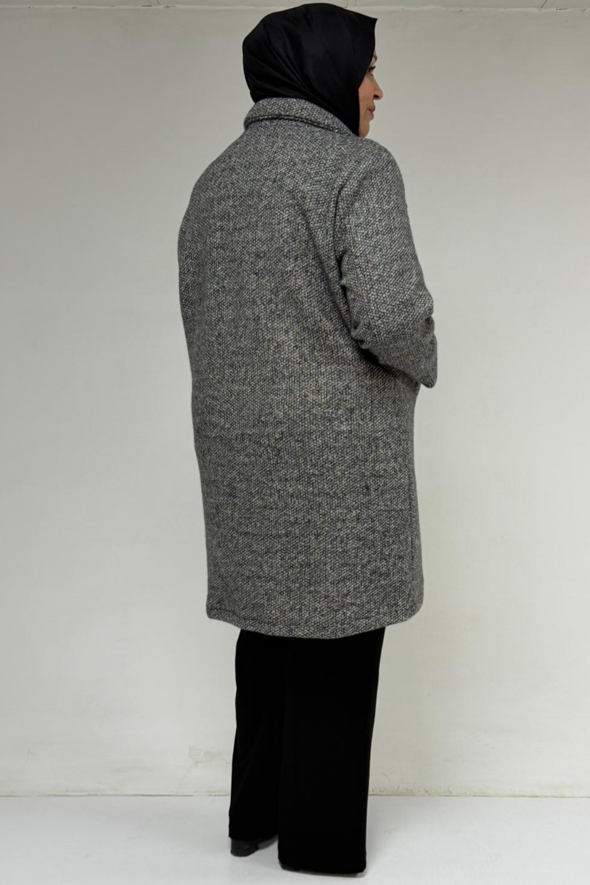 53052 Büyük Beden Rachel Kaban - Siyah