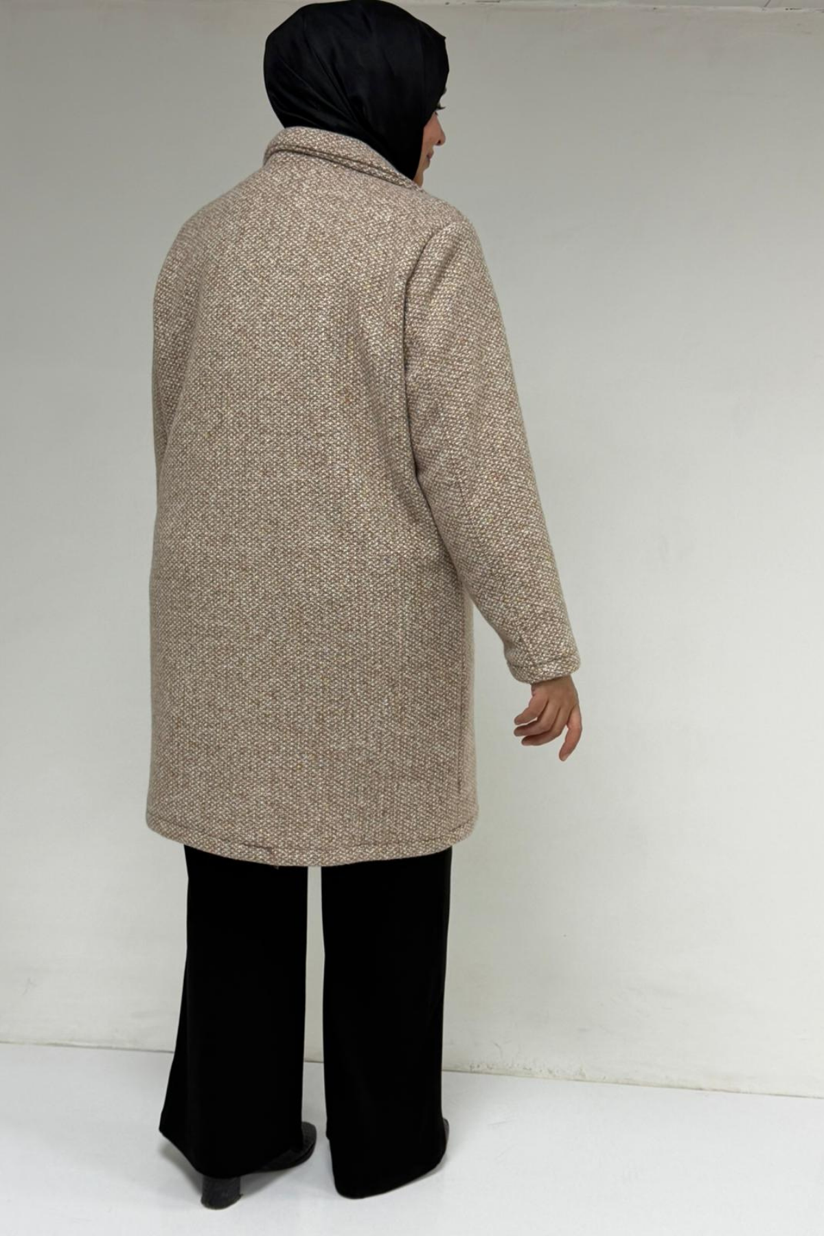 53052 Büyük Beden Rachel Kaban - Bej