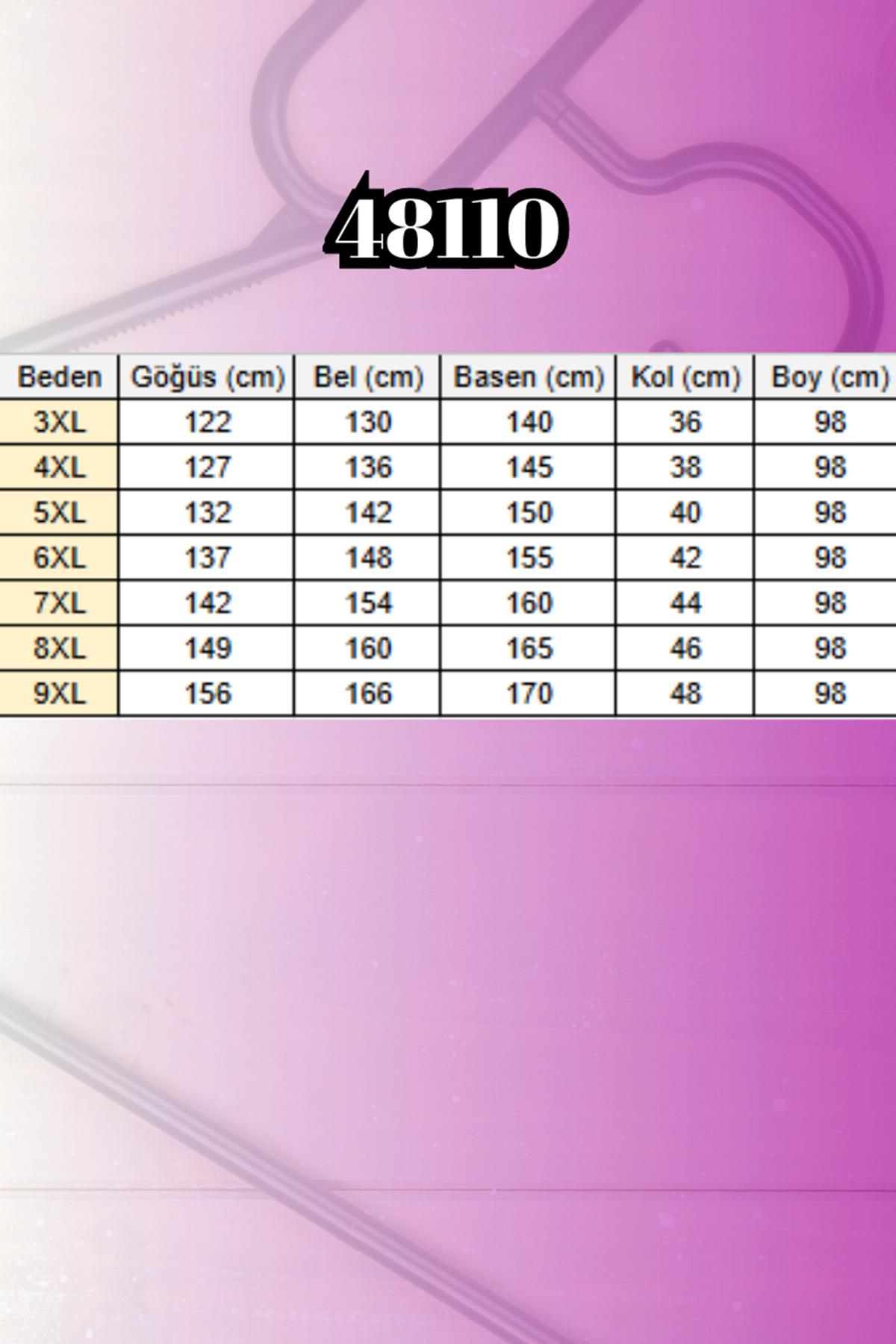 48110 Büyük Beden Batik Garni Detaylı Modal Tunik - İndigo