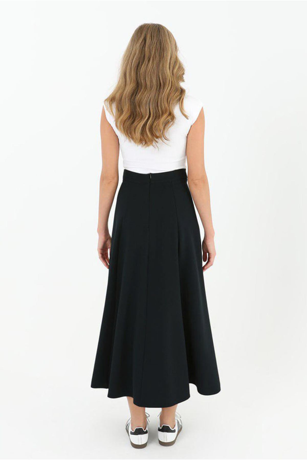 26K7125 - SİYAH - KLOŞ ETEK