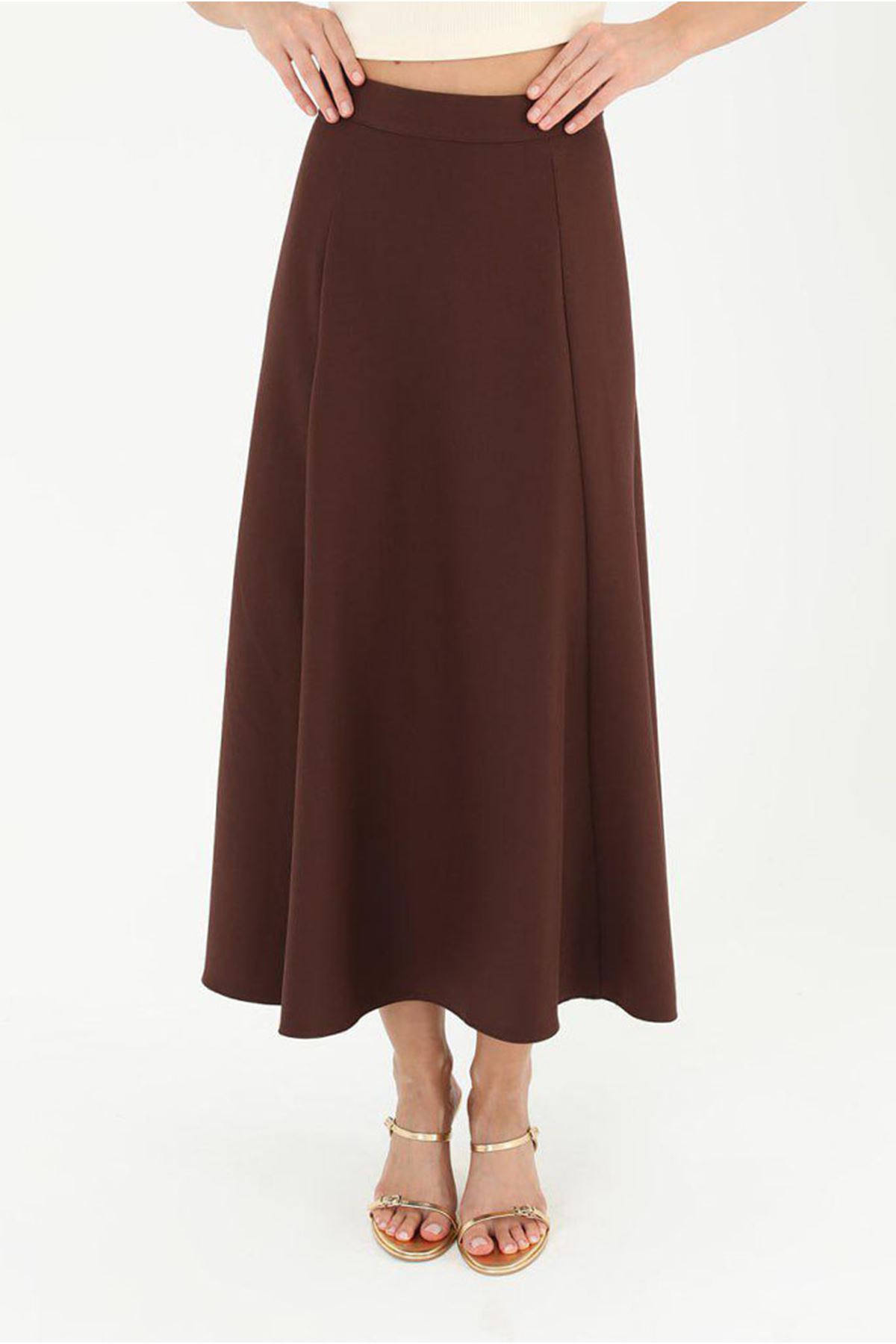 26K7125 - KAHVE - KLOŞ ETEK 