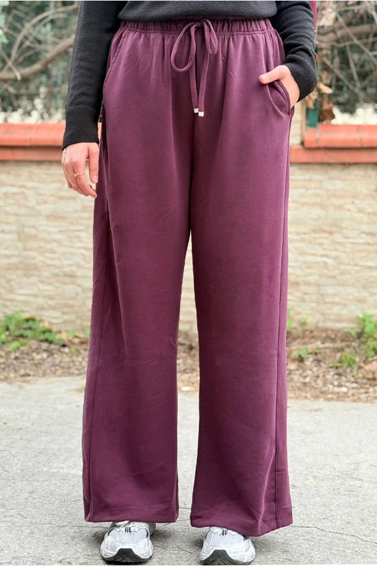 26K7302 - BORDO - OYSHO WİDW LEG EŞOFMAN 