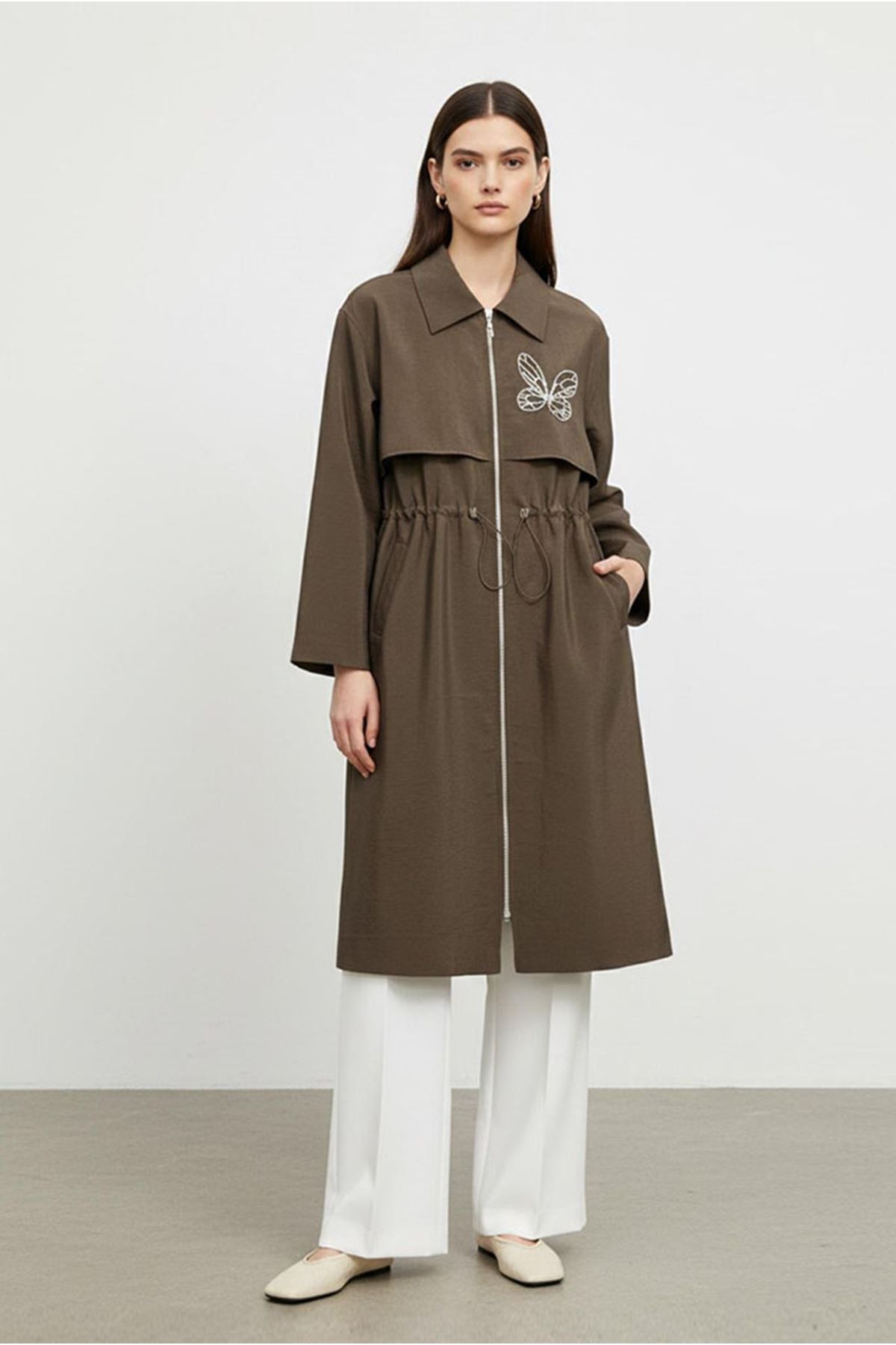 26Y7216 - KAHVE - KELEBEK KAP