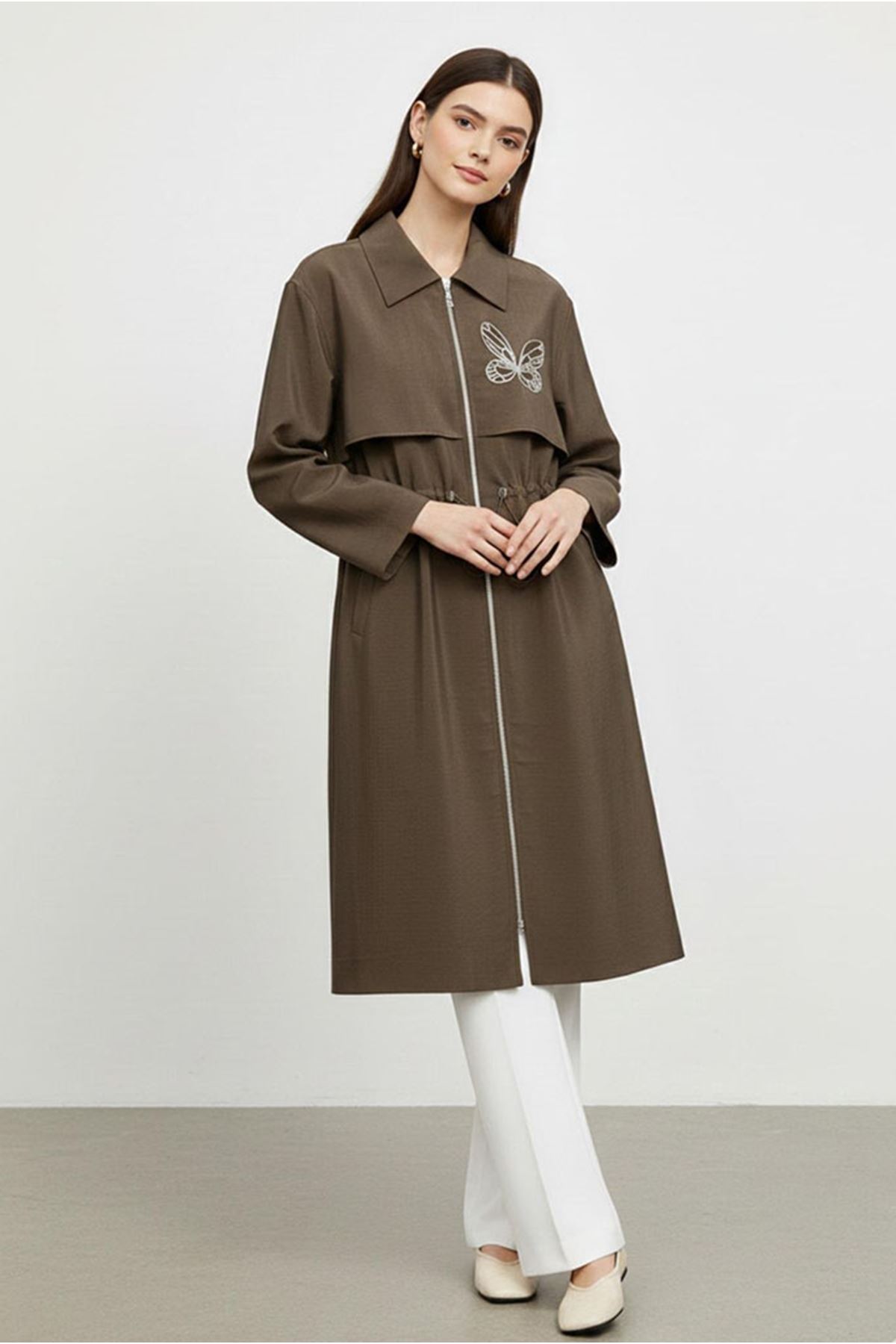 26Y7216 - KAHVE - KELEBEK KAP