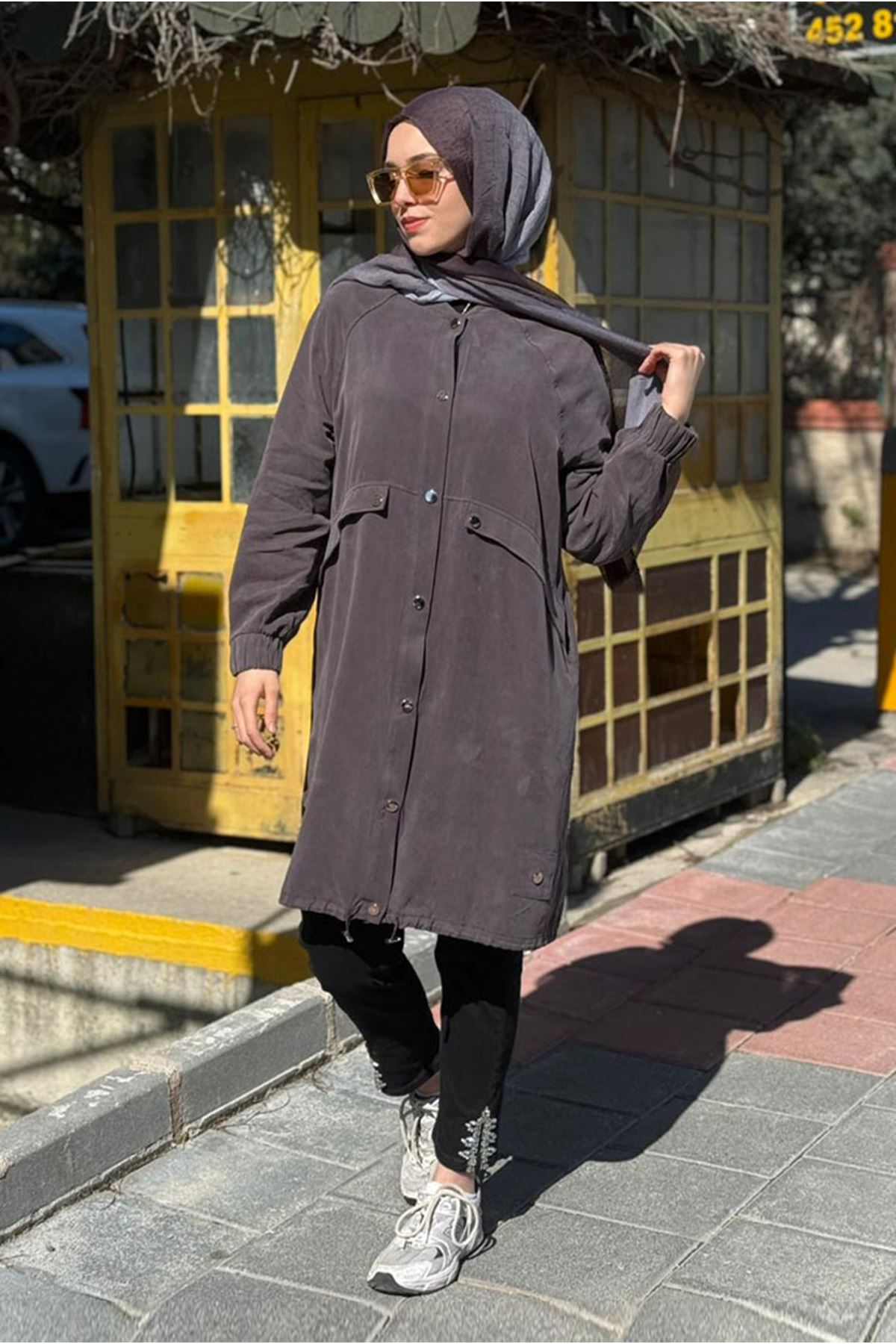 26Y7222 - KAHVE - ÇITÇITLI KAP