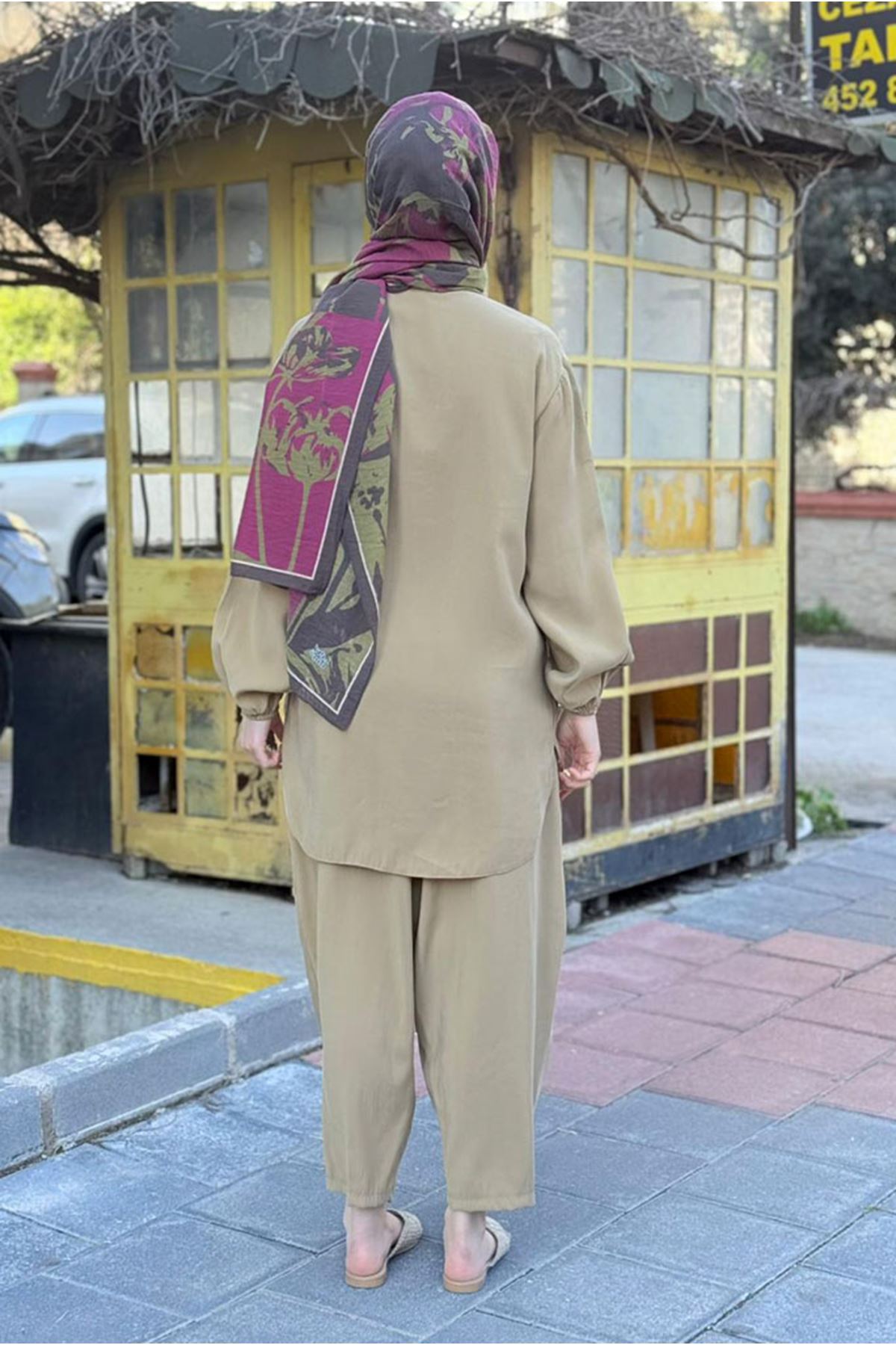 26Y7578 - YAĞ YEŞİLİ - DENİZ KABUĞU TAKIM