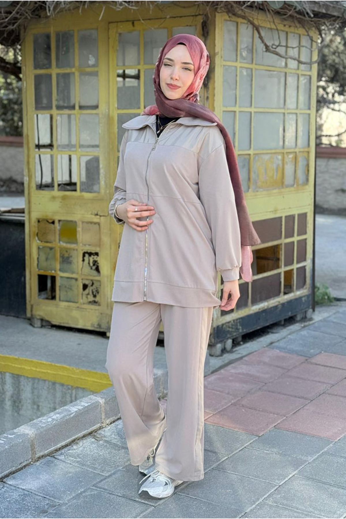 26Y7596 - BEJ -  PARAŞÜT DETAY TAKIM