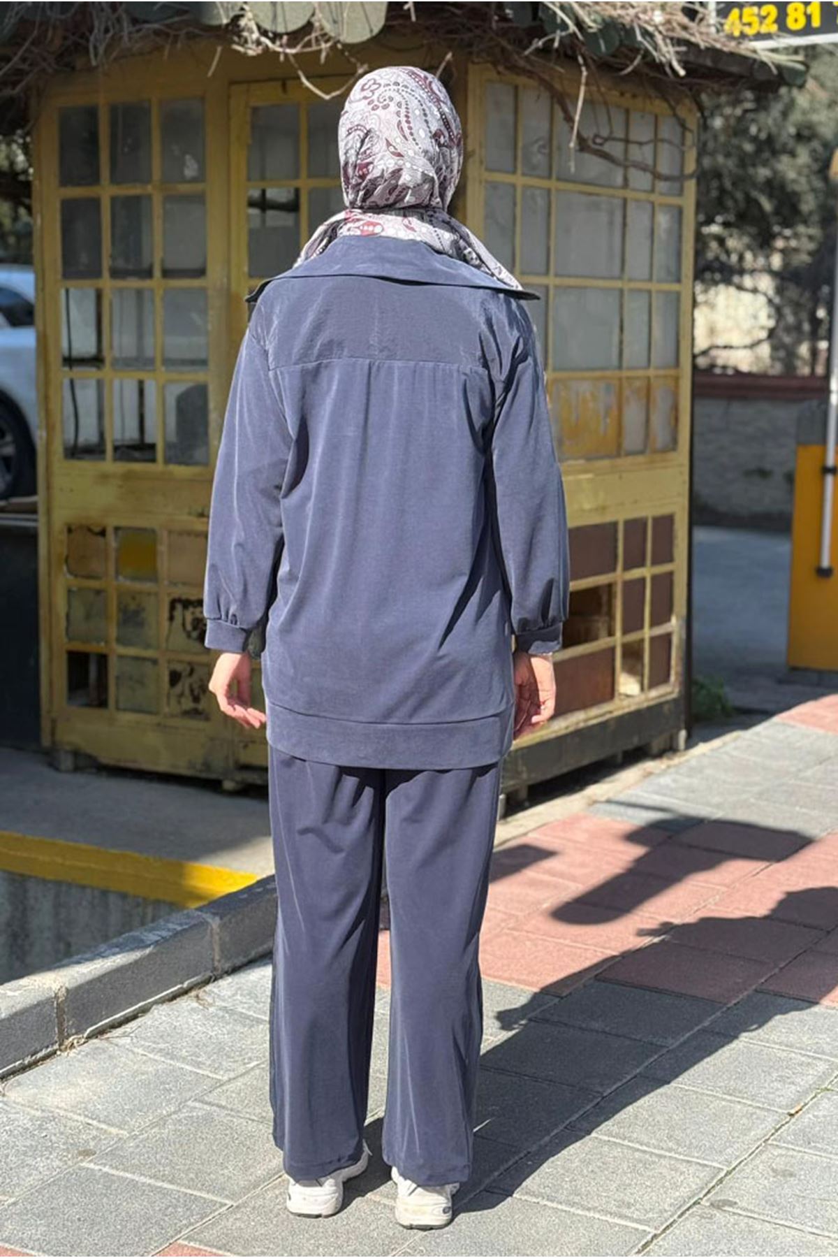 26Y7596 - LACİVERT -  PARAŞÜT DETAY TAKIM 