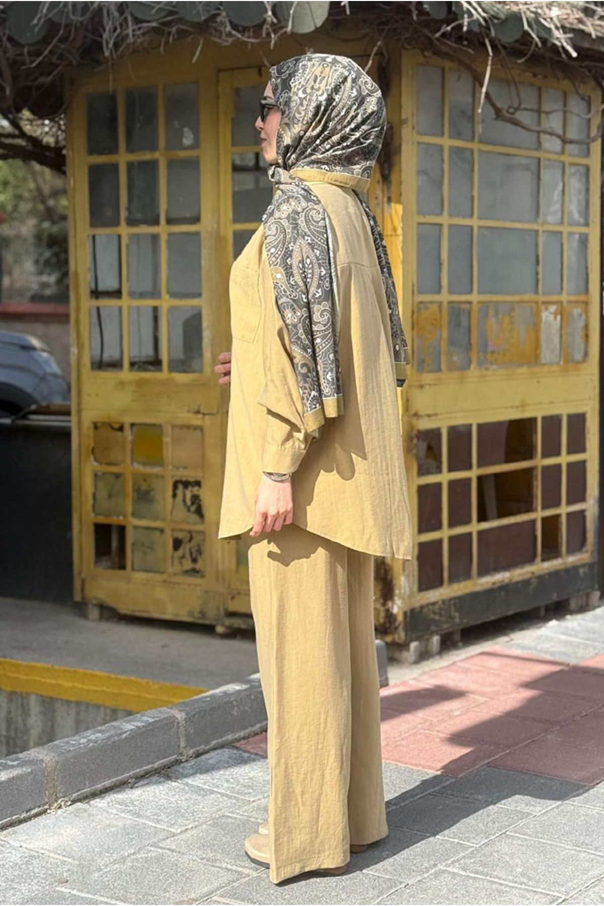 26Y7594 - YAĞ YEŞİLİ -  BOL PAÇA BASİC TAKIM