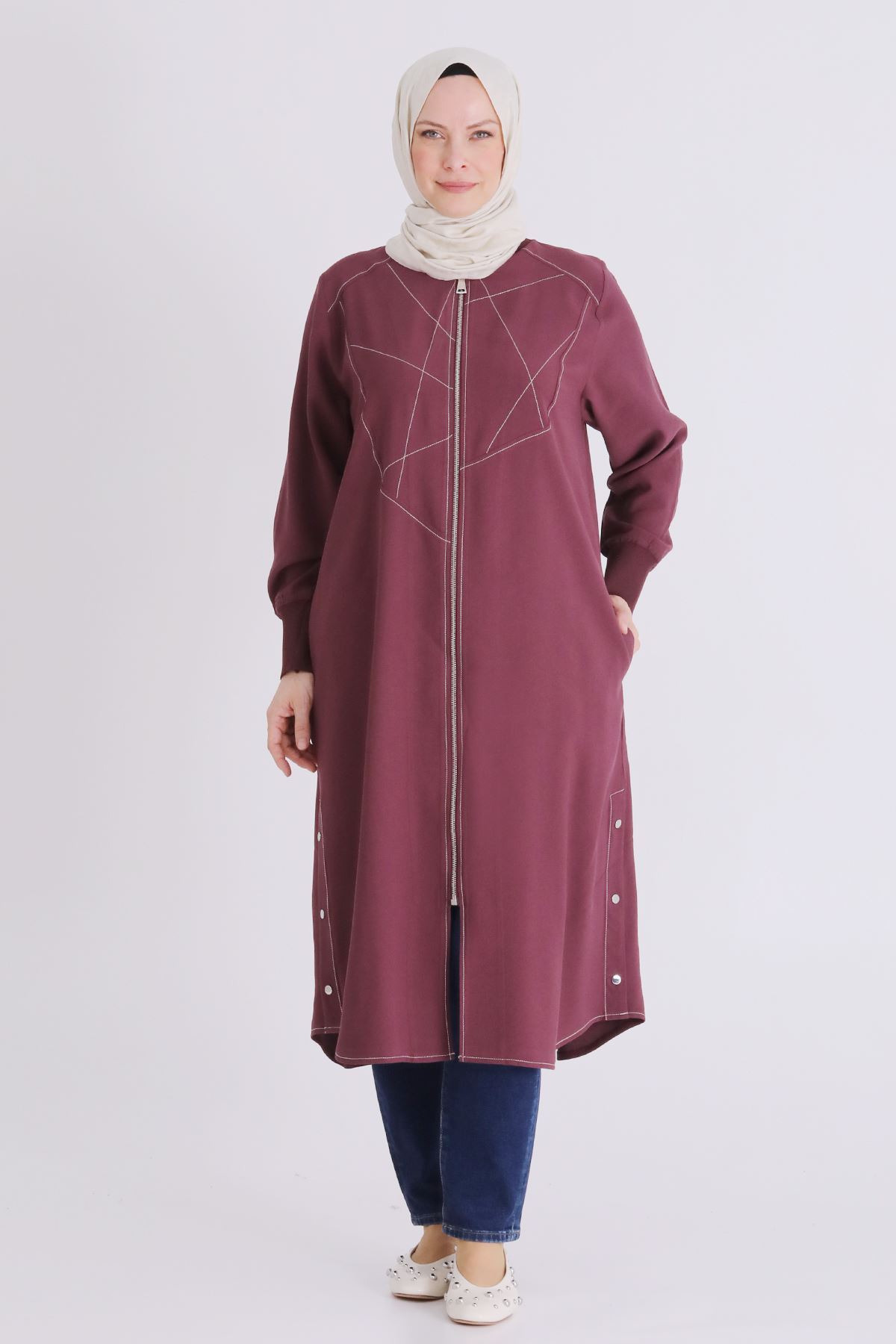 26YV2553 - DUT - Büyük Beden Tesettür Kap