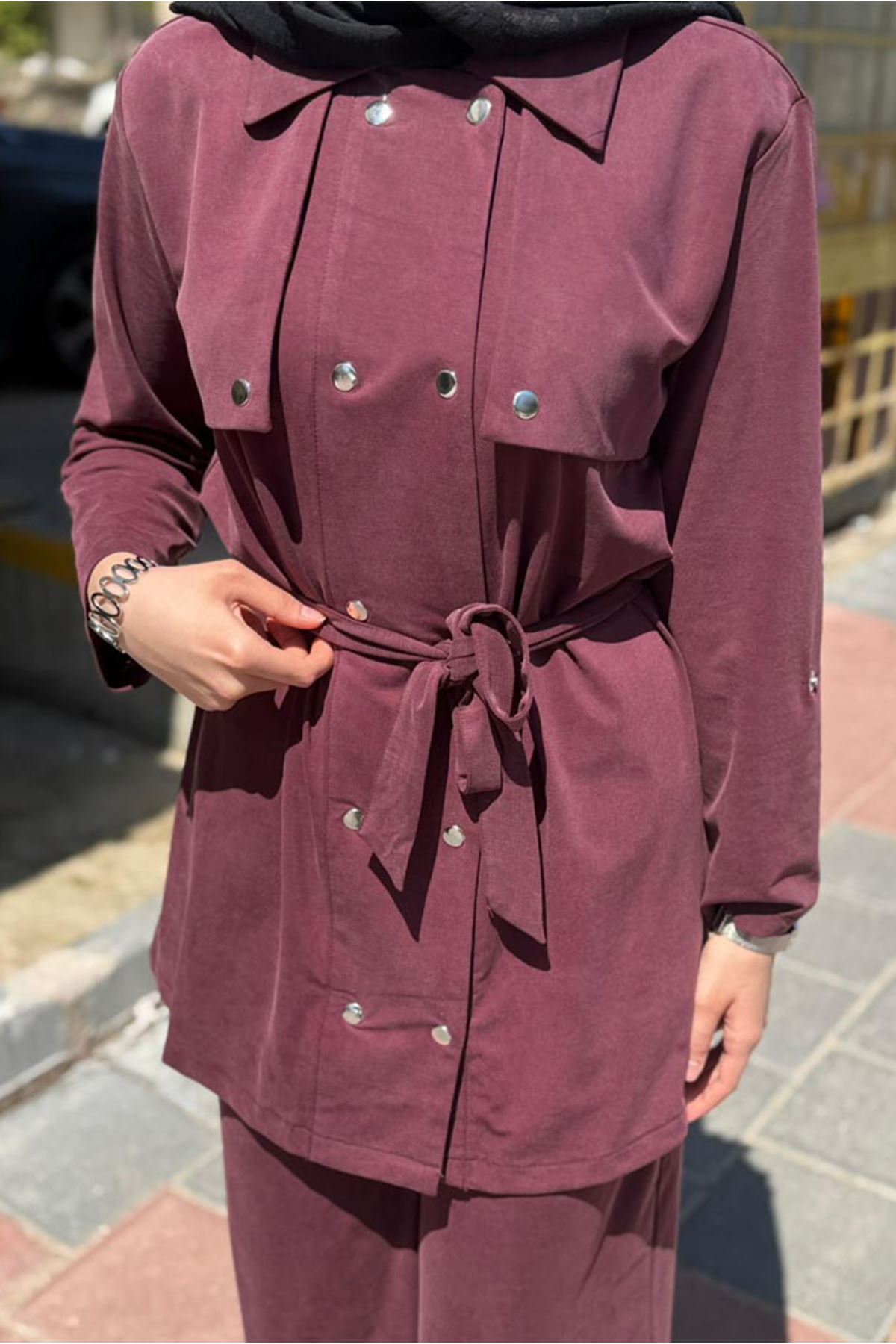 26Y6618 - BORDO - ÇITÇITLI İKİLİ TAKIM