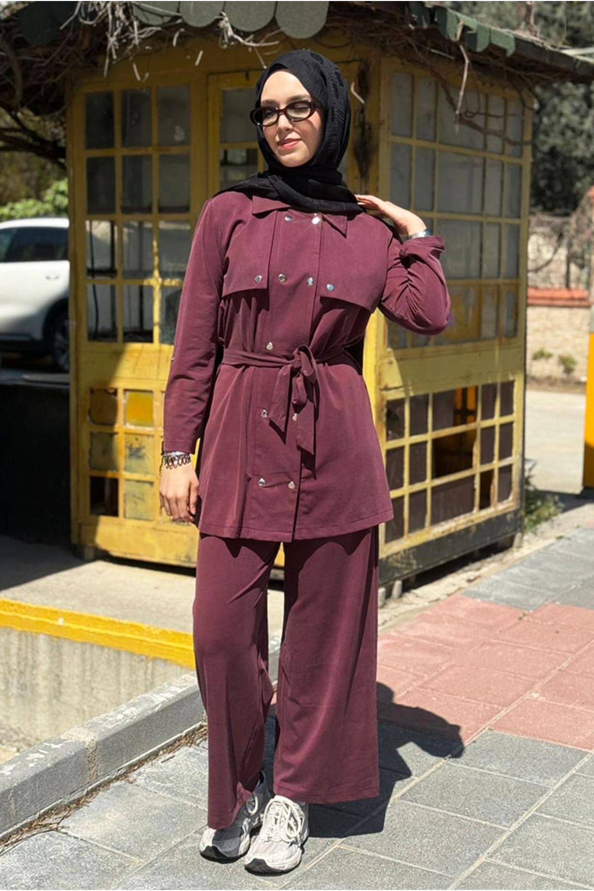 26Y6618 - BORDO - ÇITÇITLI İKİLİ TAKIM