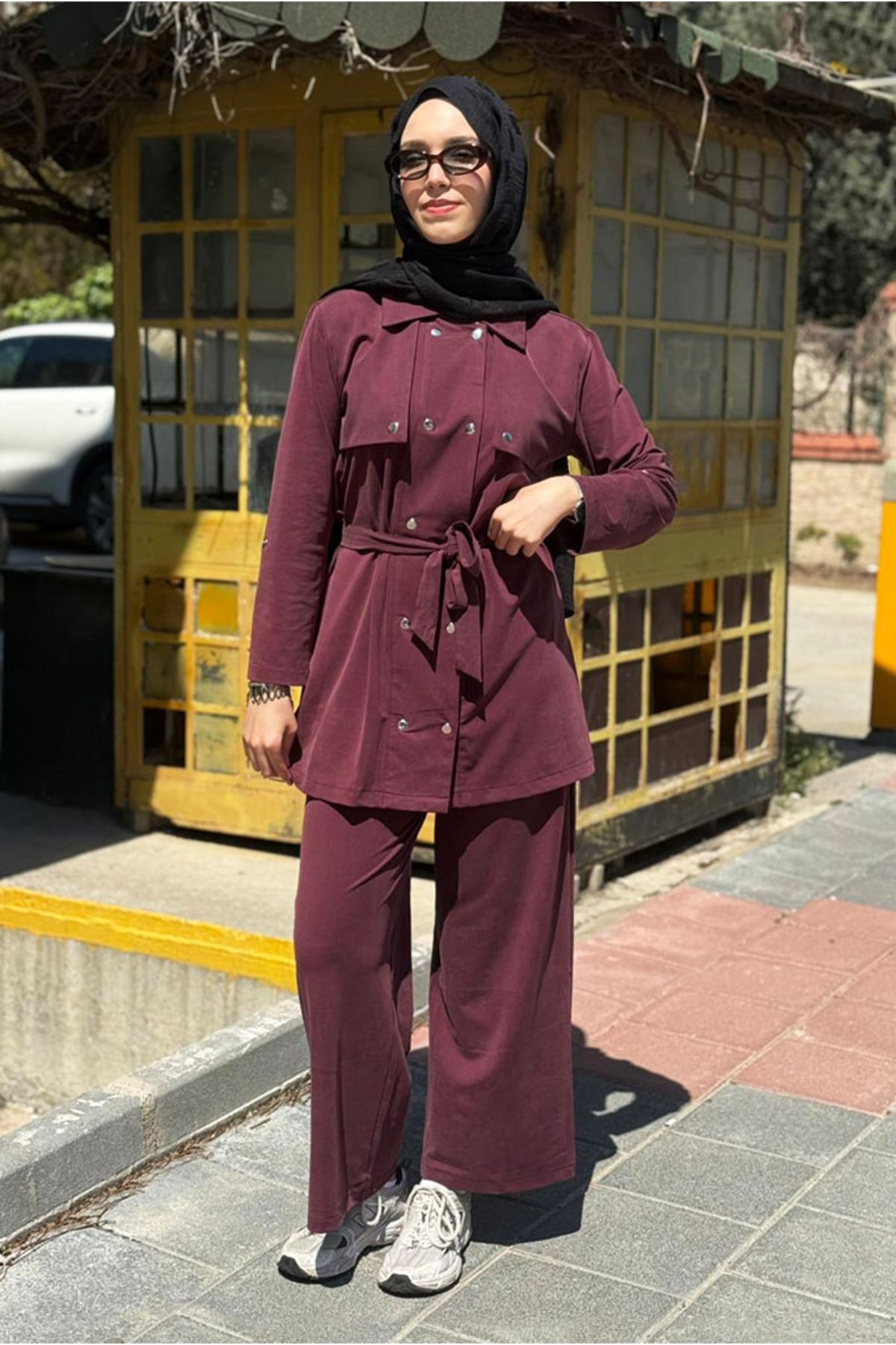 26Y6618 - BORDO - ÇITÇITLI İKİLİ TAKIM