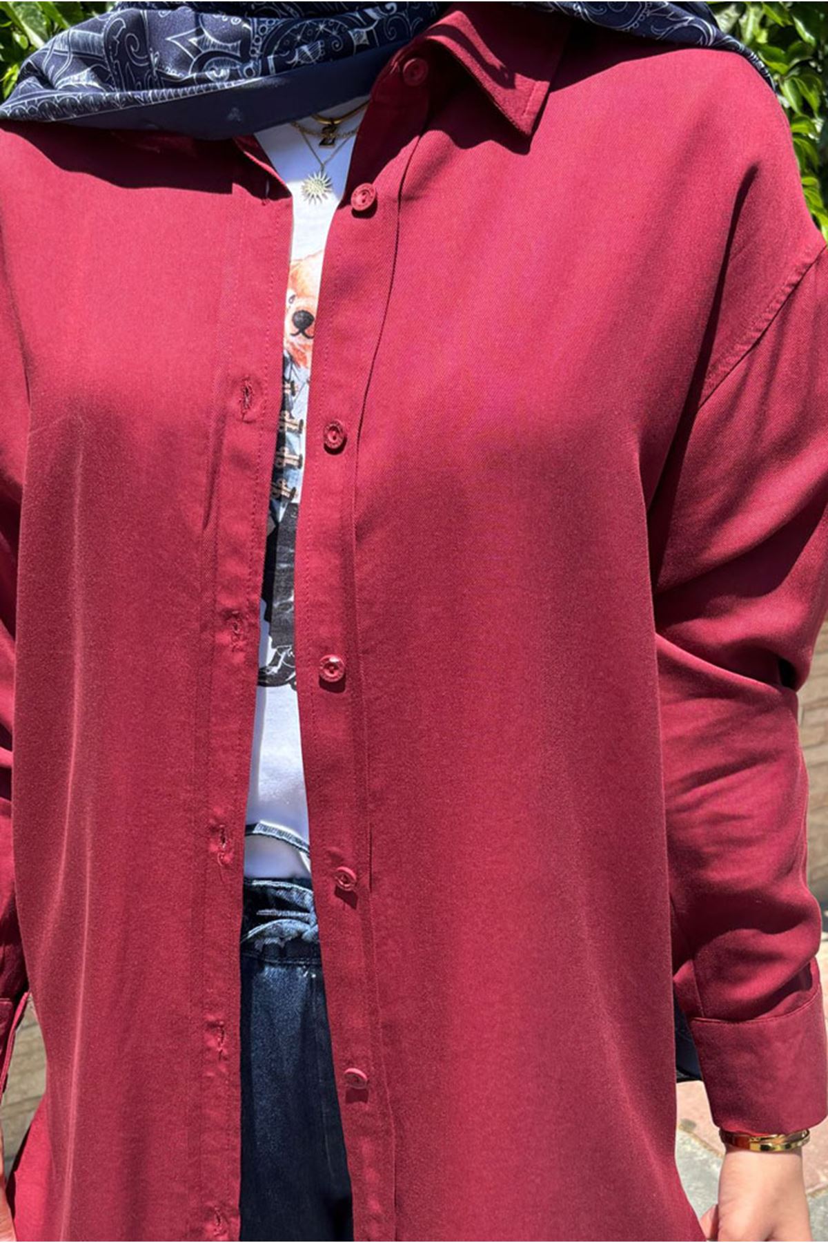 26Y7016 - BORDO - BASİC GÖMLEK 