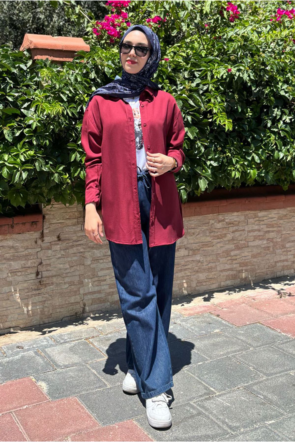 26Y7016 - BORDO - BASİC GÖMLEK 