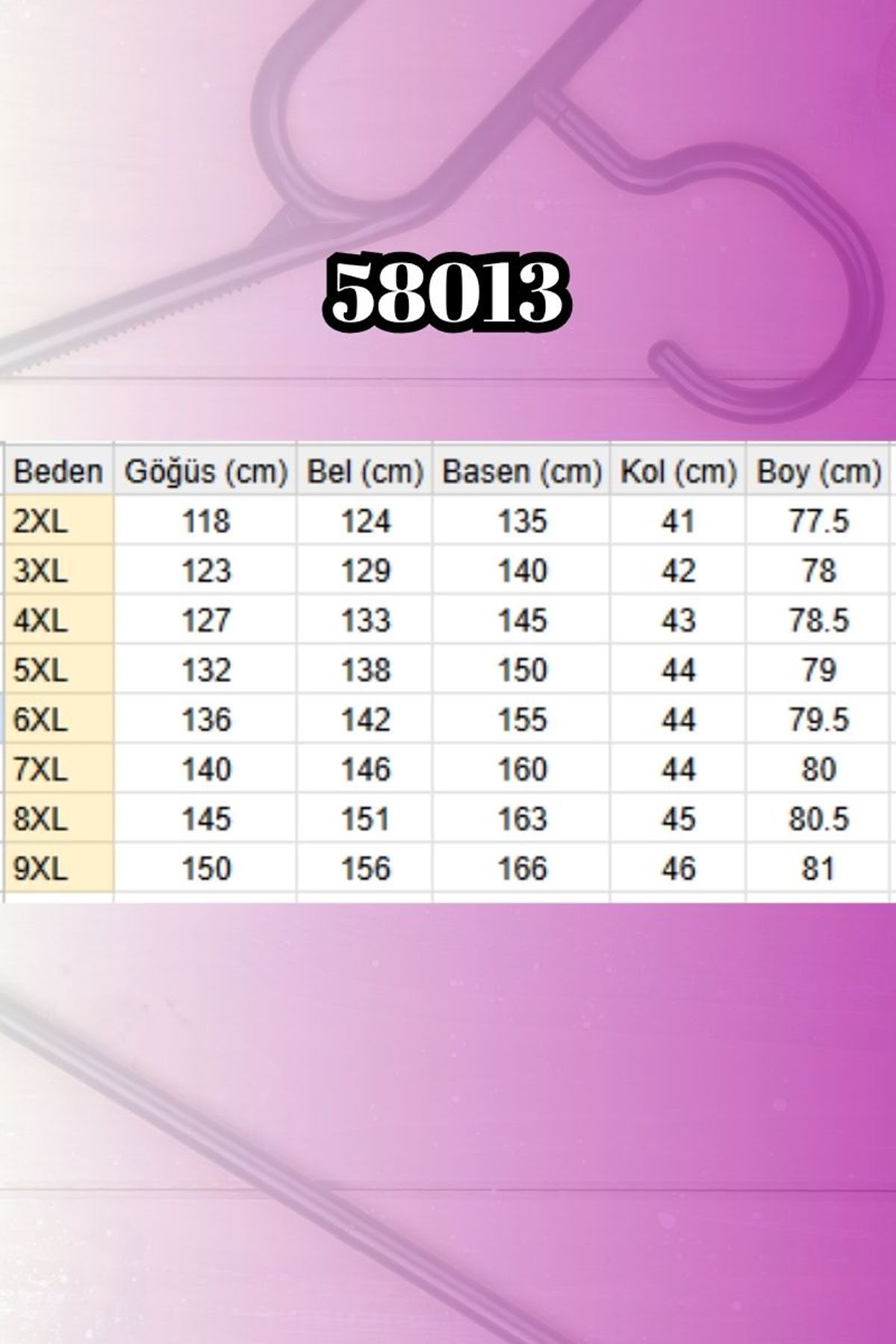 58013 Büyük Beden Önü Yıldız Ve Taş Detaylı Penye Tunik - Kahve