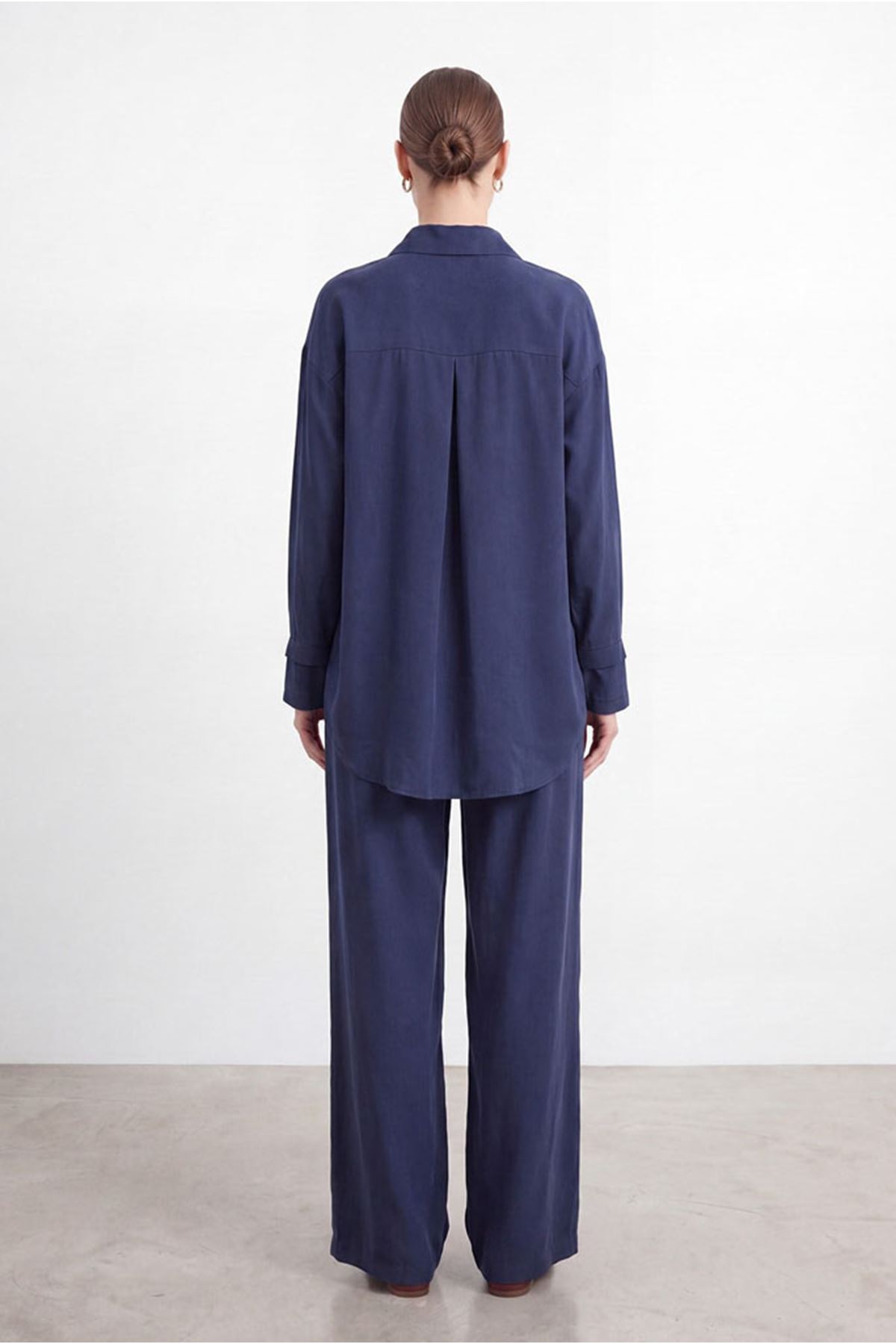 26Y6648 - LACİVERT -  V DETAY ŞIK TAKIM