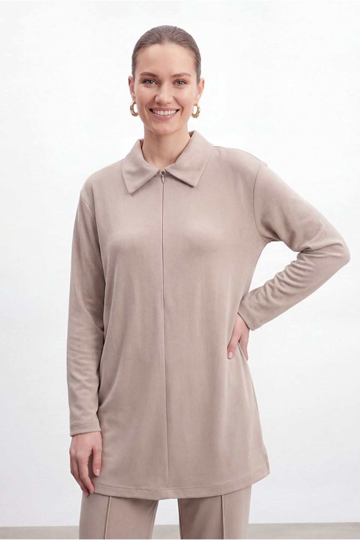 26Y6626 - VİZON - YARIM FERMUARLI TAKIM