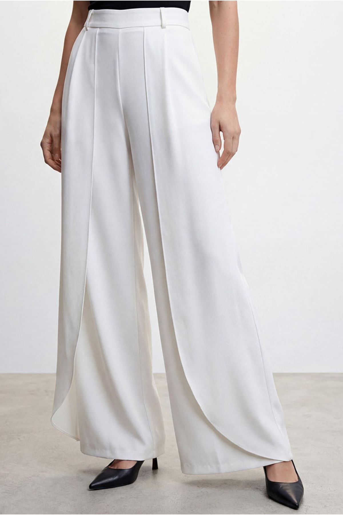 26Y7324 - EKRU - PELERİN PANTOLON