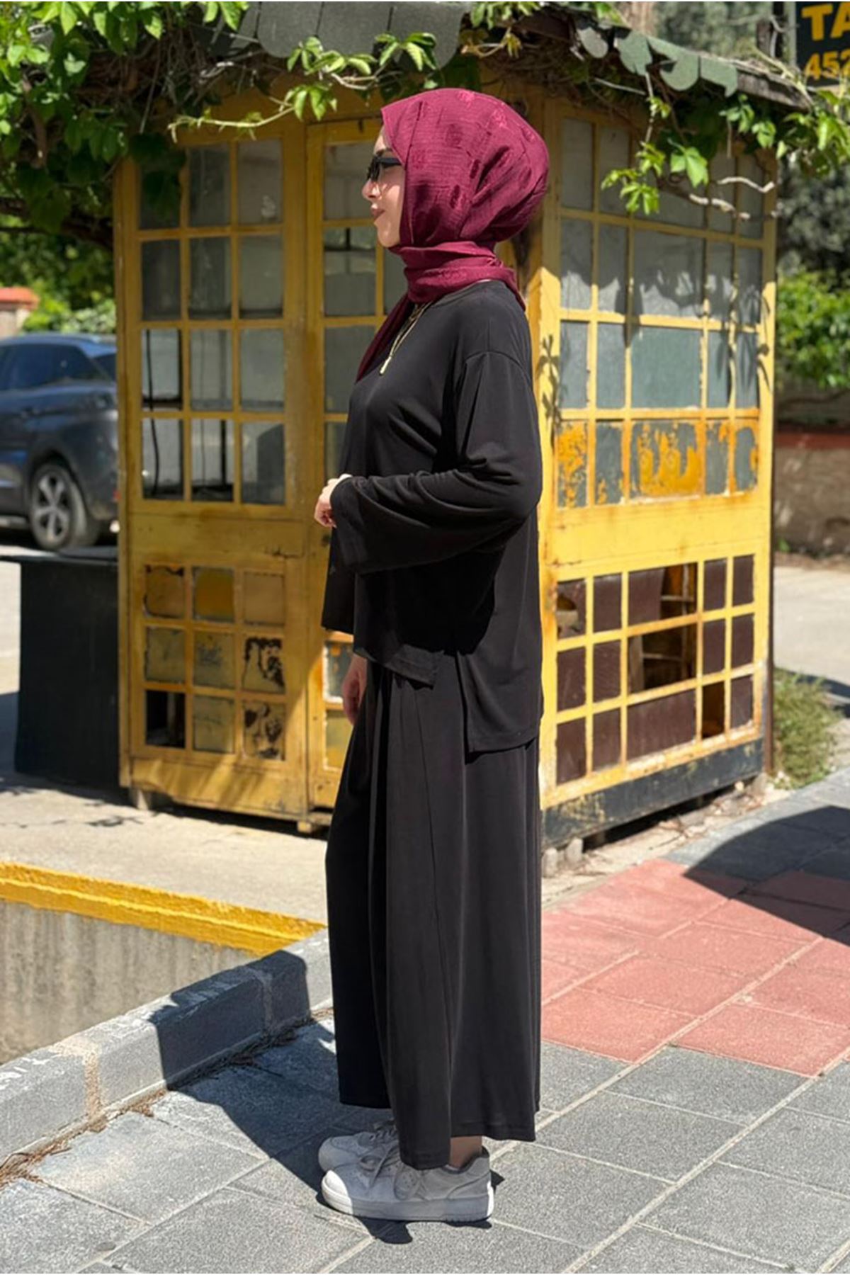 26Y6636 - SİYAH - BASİC BAMBU TAKIM 