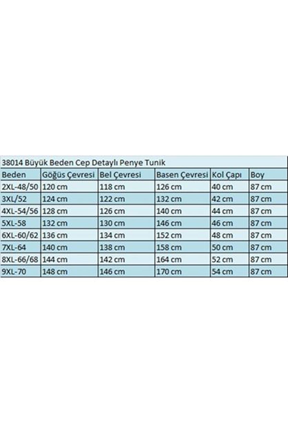 38014 Büyük Beden  Basic Penye Tunik - Bordo