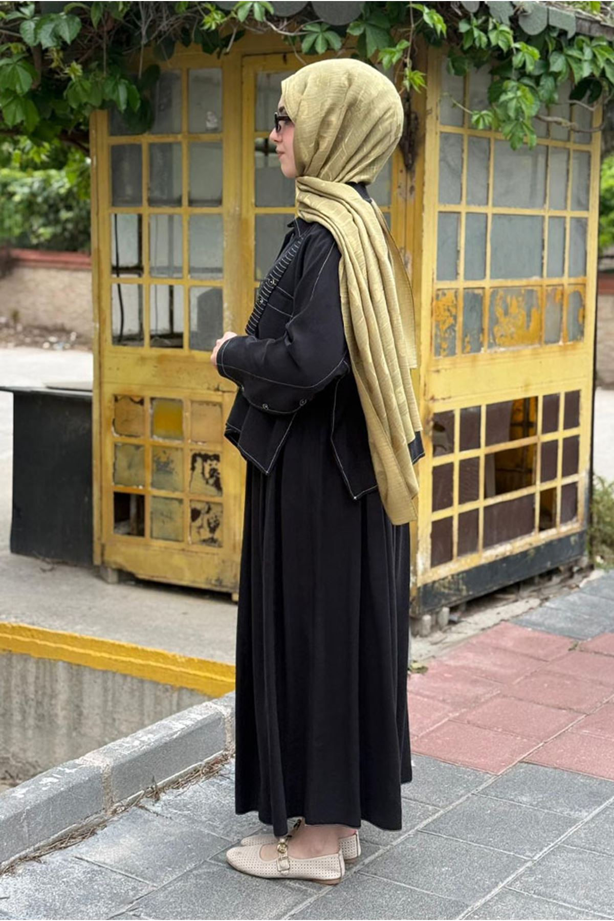 26Y6662 - SİYAH - TUNİK ETEK TAKIM