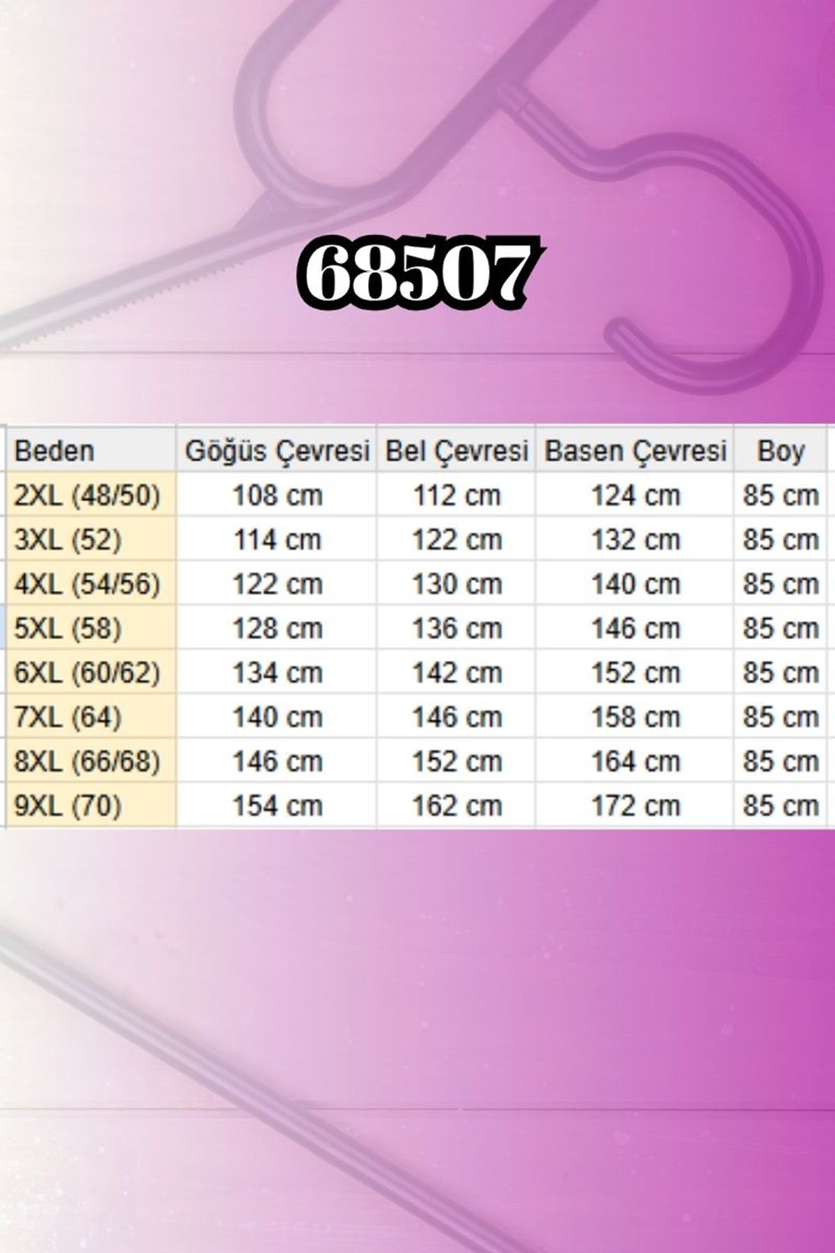68507 Büyük Beden Uzun İnce Modal Tişört - İndigo