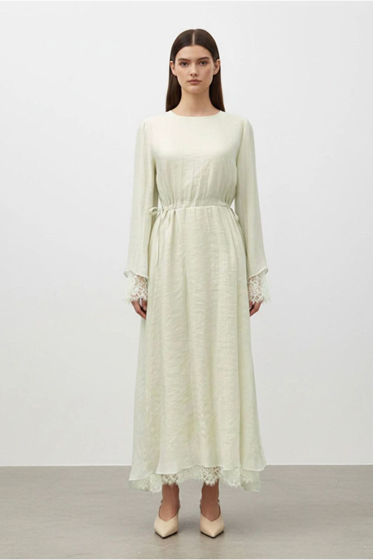 26Y7454 - MİNT- ROMANTİK ELBİSE 