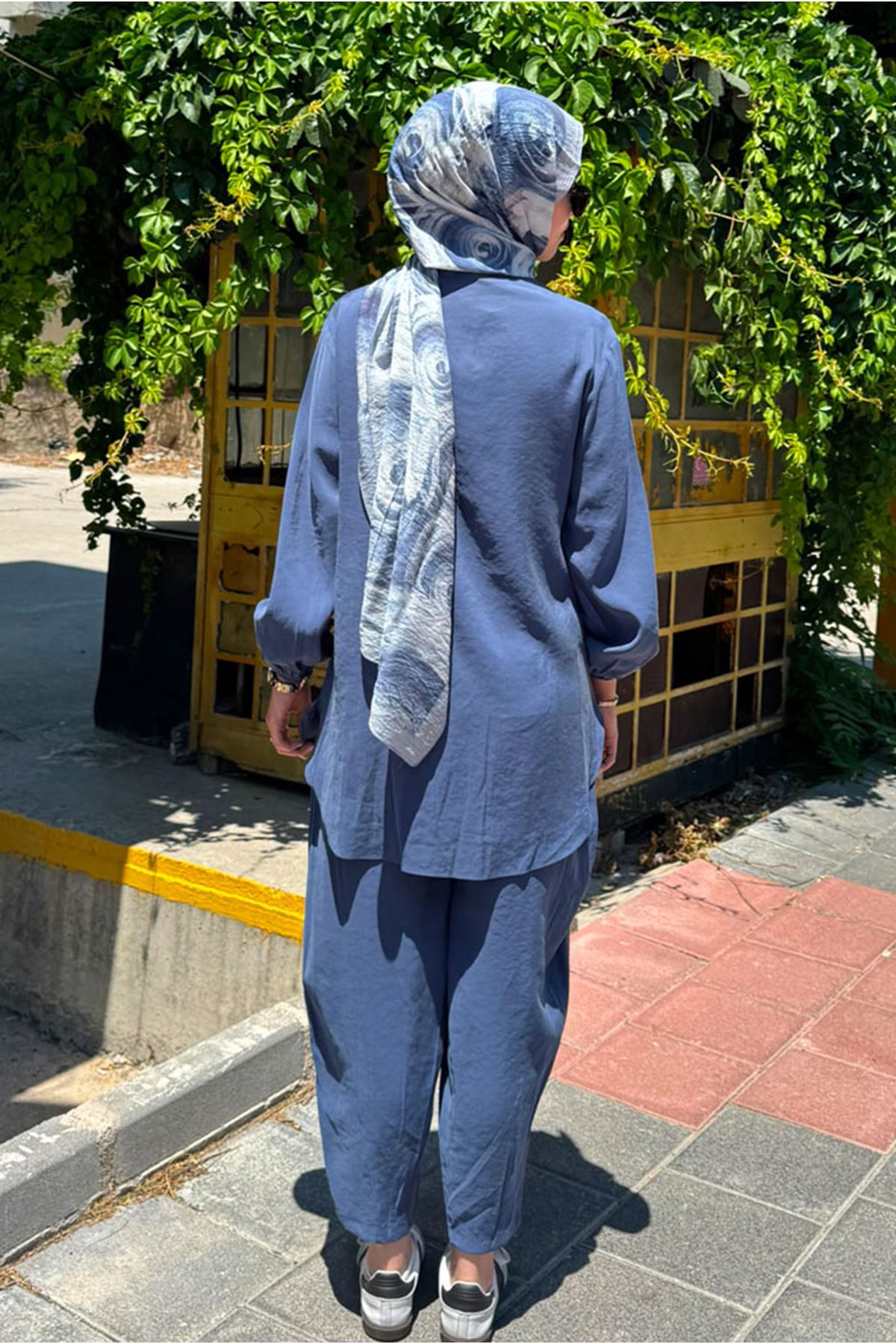 26Y7578 - İNDİGO  - DENİZ KABUĞU TAKIM