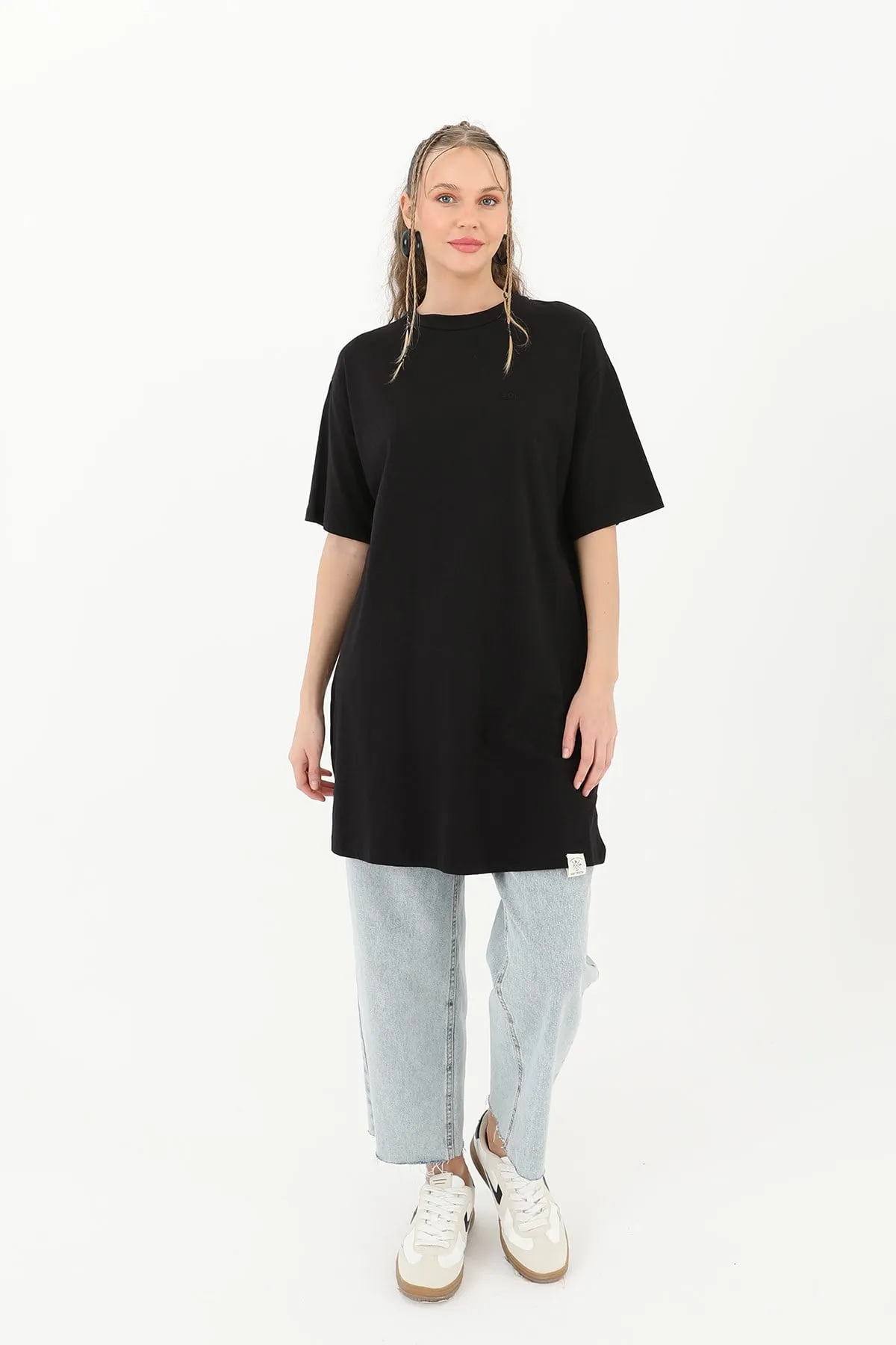 26Y3927 - SİYAH - SOUL NAKIŞLI TSHIRT