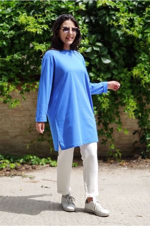 26Y7080 - SAKS - BASIC TUNİK