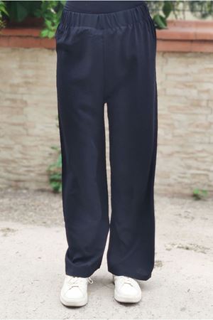 24Y4583 - SİYAH - BOL PAÇA AEROBİN PANTOLON