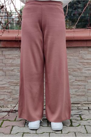 25K2160 - GÜL KURUSU - TRİKO PANTOLON