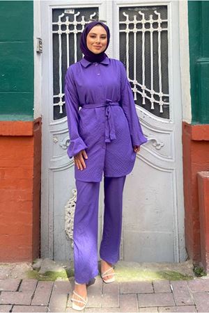 25Y3241 - MOR - VALERİE GOFRE TAKIM