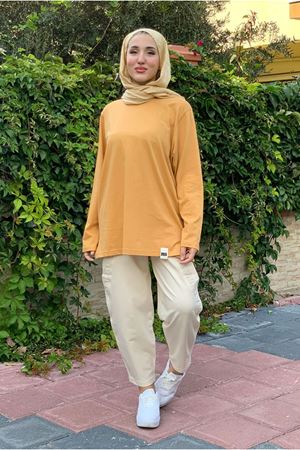 25Y7003 - HARDAL - UZUN KOLLU BASIC TUNİK 