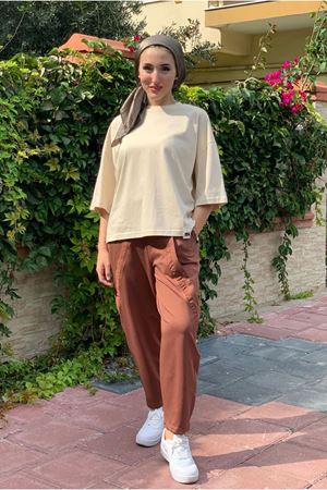 25Y7004 - BEJ - ARA BOY BASIC TSHIRT