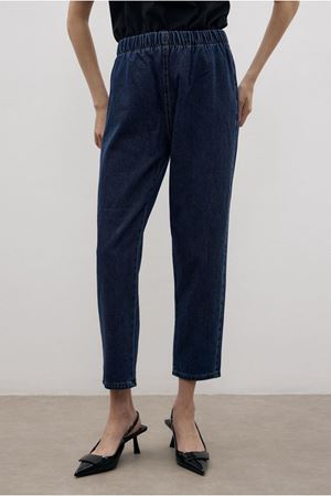 25Y7330 - LACİVERT - Peru Paça Pantolon