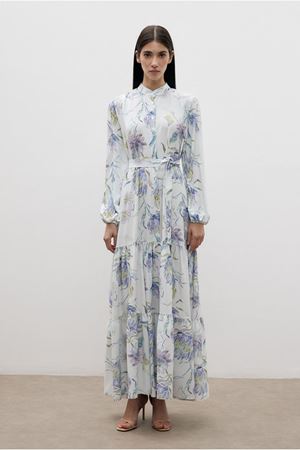 25Y7430 - DESENLİ - MERWİSH  Yaz Elbise