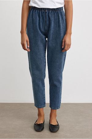 25Y7330 - K.Y LACİVERT - Peru Paça Pantolon