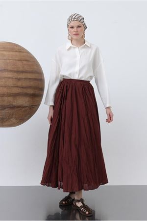 25Y7100 - BORDO - KIRIŞIK ASTARLI BALON ETEK 