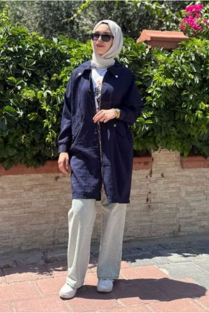 25Y7290 - LACİVERT - PARAŞÜT FERMUARLI KAP