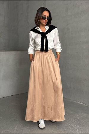 25Y7120 - GOLD - KRAŞ SATEN ETEK