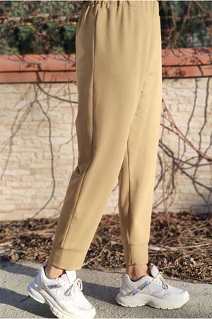 25K3189 - DEVE TÜYÜ - İKİ İPLİK SOUL EŞOFMAN ALT