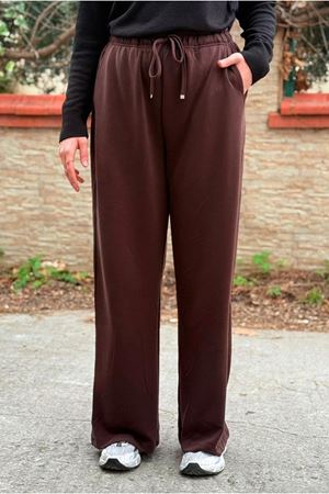 26K7302 - KAHVE - OYSHO WİDW LEG EŞOFMAN