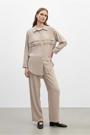 26Y7582 - VİZON - KATLI GÖMLEKLİ TAKIM 