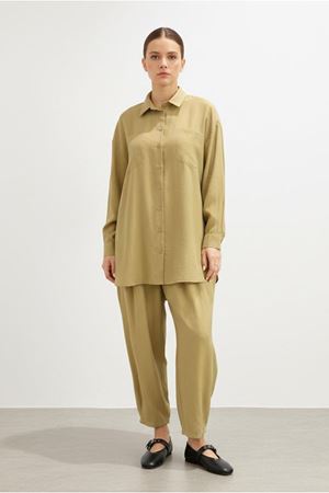 26Y7584 - YAĞ YEŞİLİ - BASİC MODAL TAKIM 