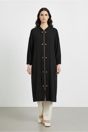 26Y7226 - SİYAH - FERMUARLI ÇITÇITLI KAP